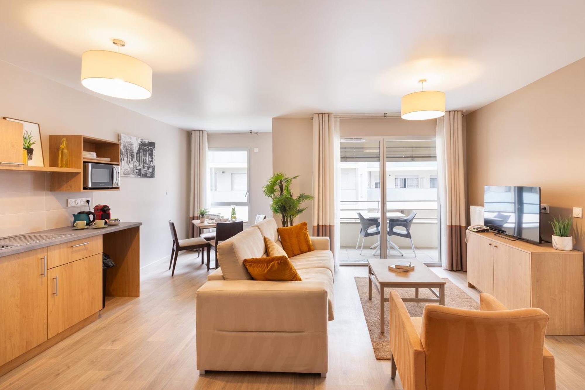Zenao Appart'Hotels Montreuil 몽트뢰유 객실 사진